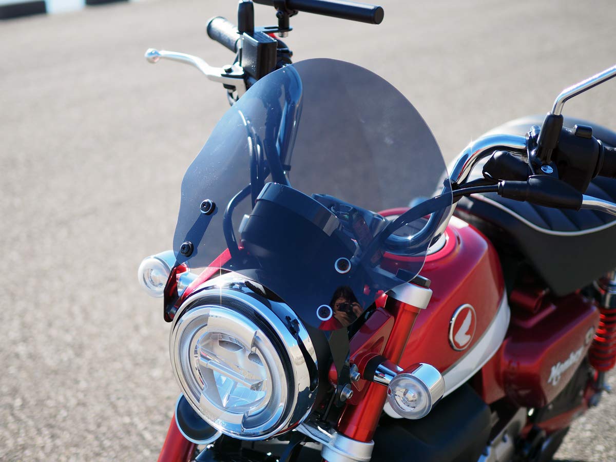givi　汎用スクリーン　モンキー125に Amazon | For モンキー125 Monkey 125 2025 2024 2023 2022-2018